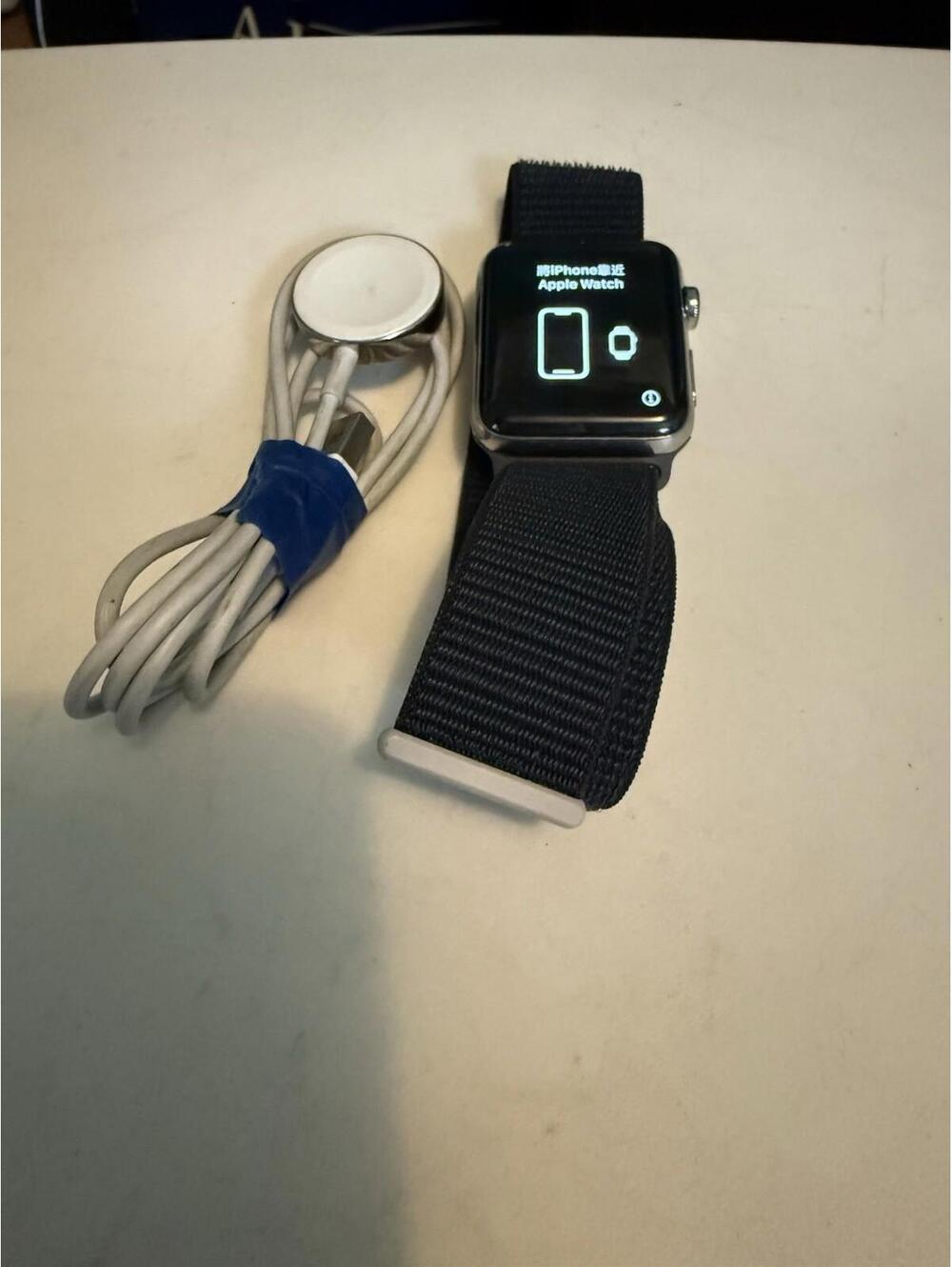 Authentic Apple Watch  Series 3 , 42mm  With Band And Charger Bundle